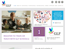 Tablet Screenshot of glfschools.org